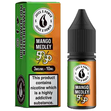 Mango Medley E-Liquid by Juice N' Power - 50/50 E-Liquids UK  Vapor Shop  Direct