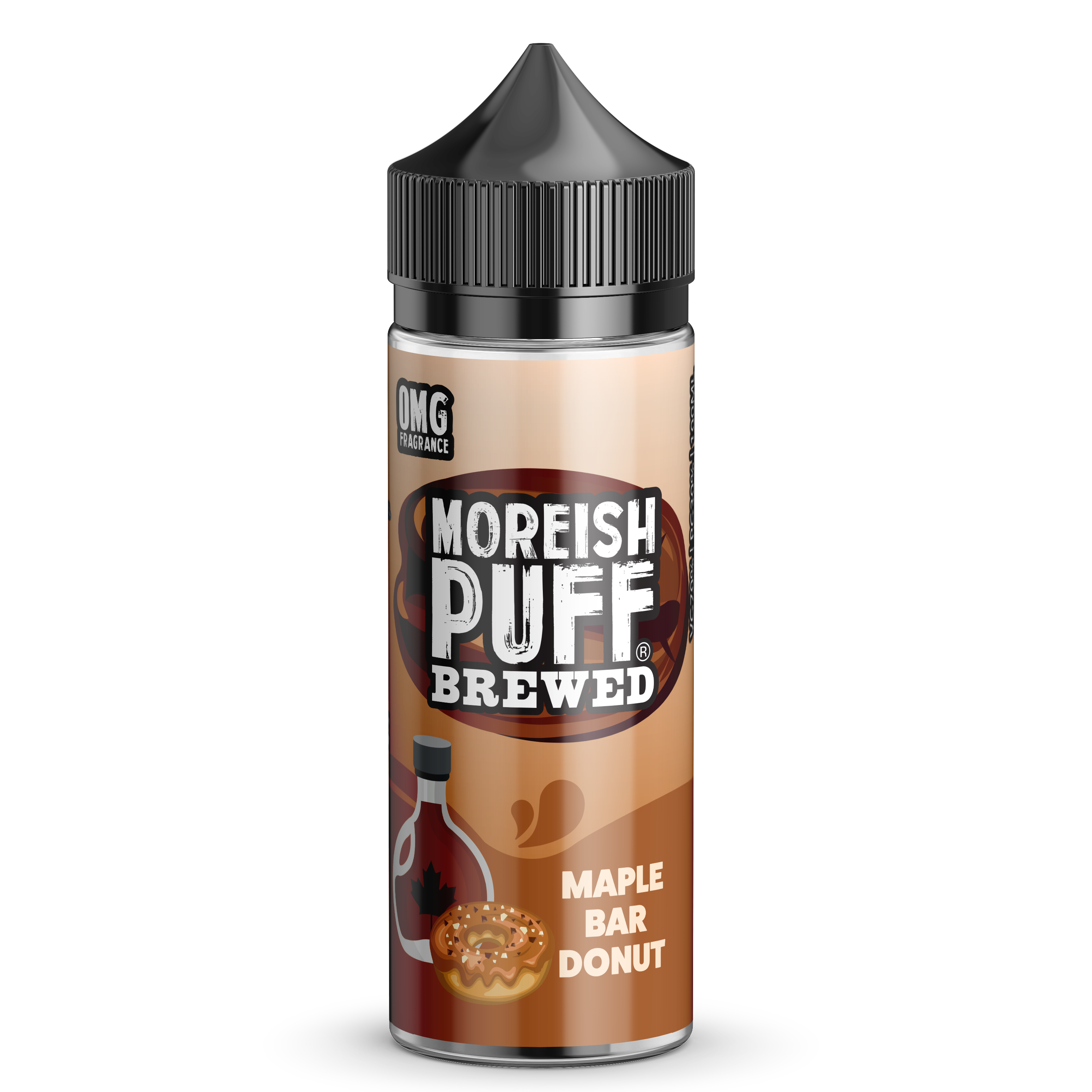 Moreish Puff Brewed Maple Bar Donut 0mg 100ml Short Fill E-Liquid