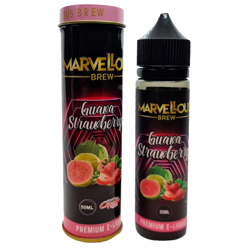 Marvellous Brew Guava Strawberry 0mg 50ml Shortfill E-Liquid
