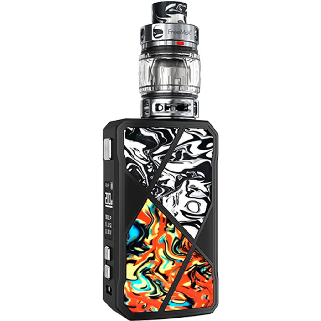 Freemax Maxus 100w Vape Kit (with Mesh Pro 2)-Resin Black Orange