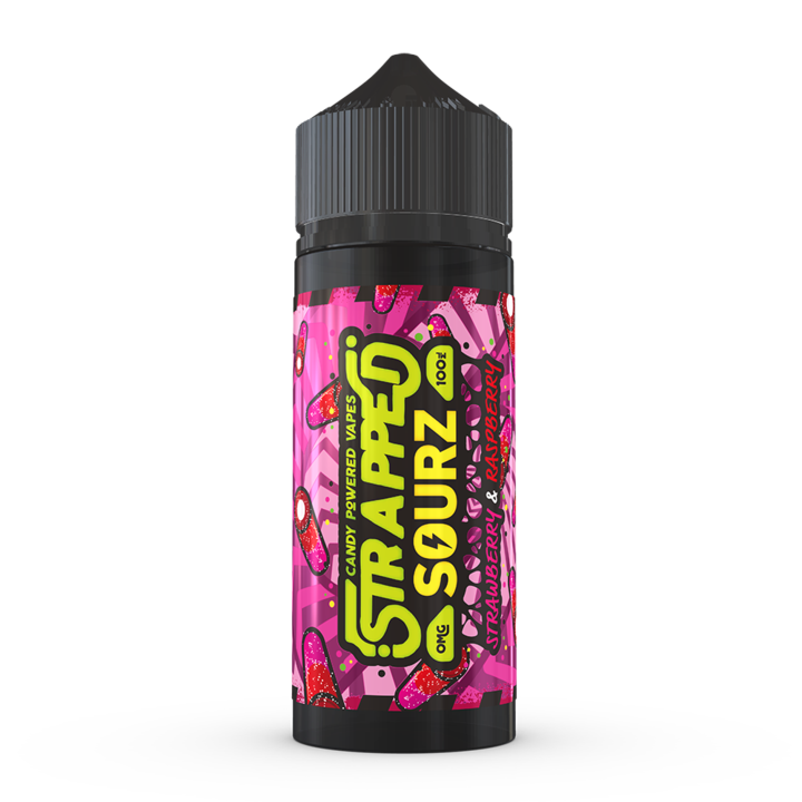 Strawberry & Raspberry E-Liquid by Strapped - Short Fills UK