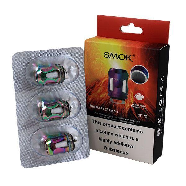 Smok TFV-Mini V2 Replacement Coils 3 Pack-A1 0.17ohm Rainbow