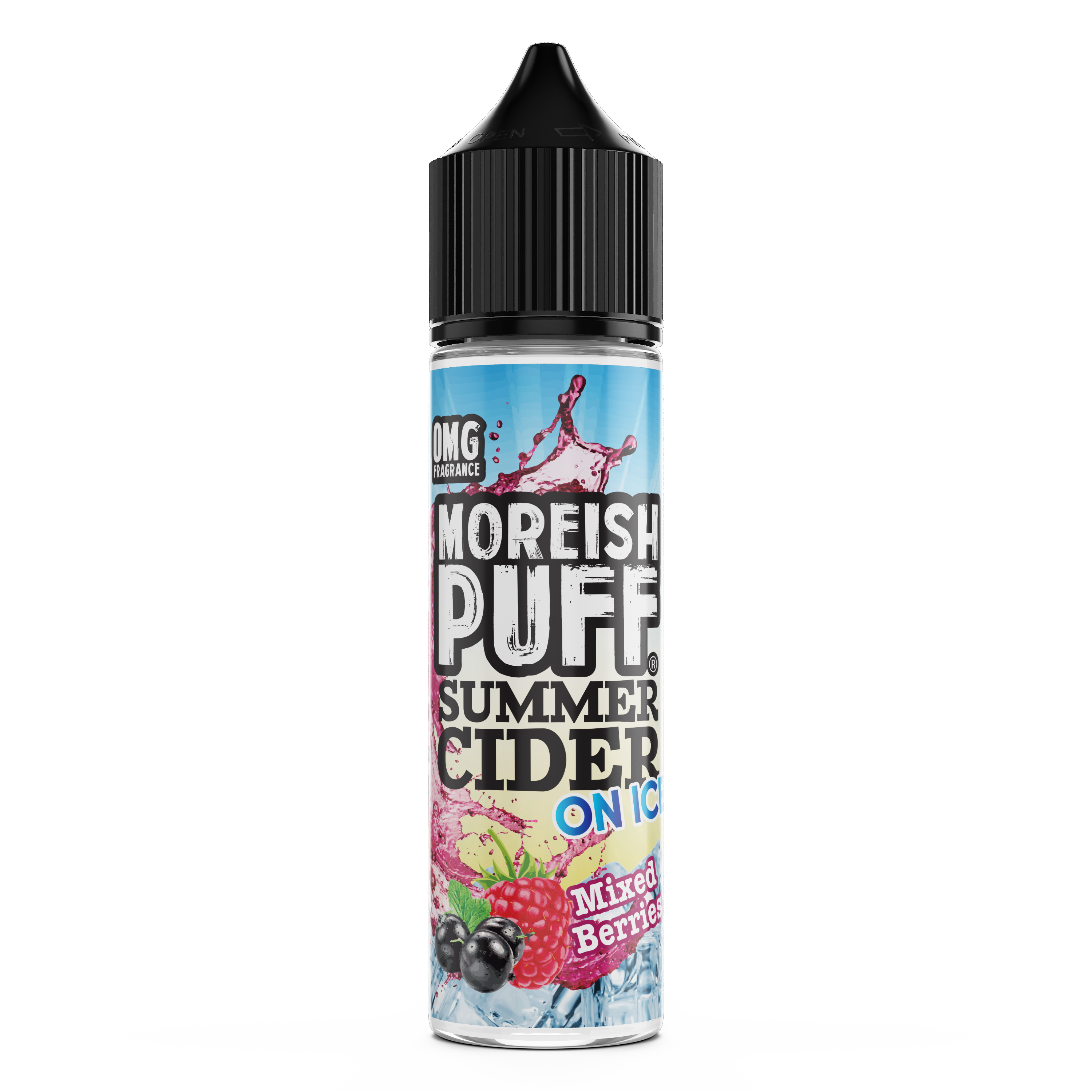 Moreish Puff Summer Cider On Ice: Mixed Berries 0mg 50ml Shortfill E-Liquid