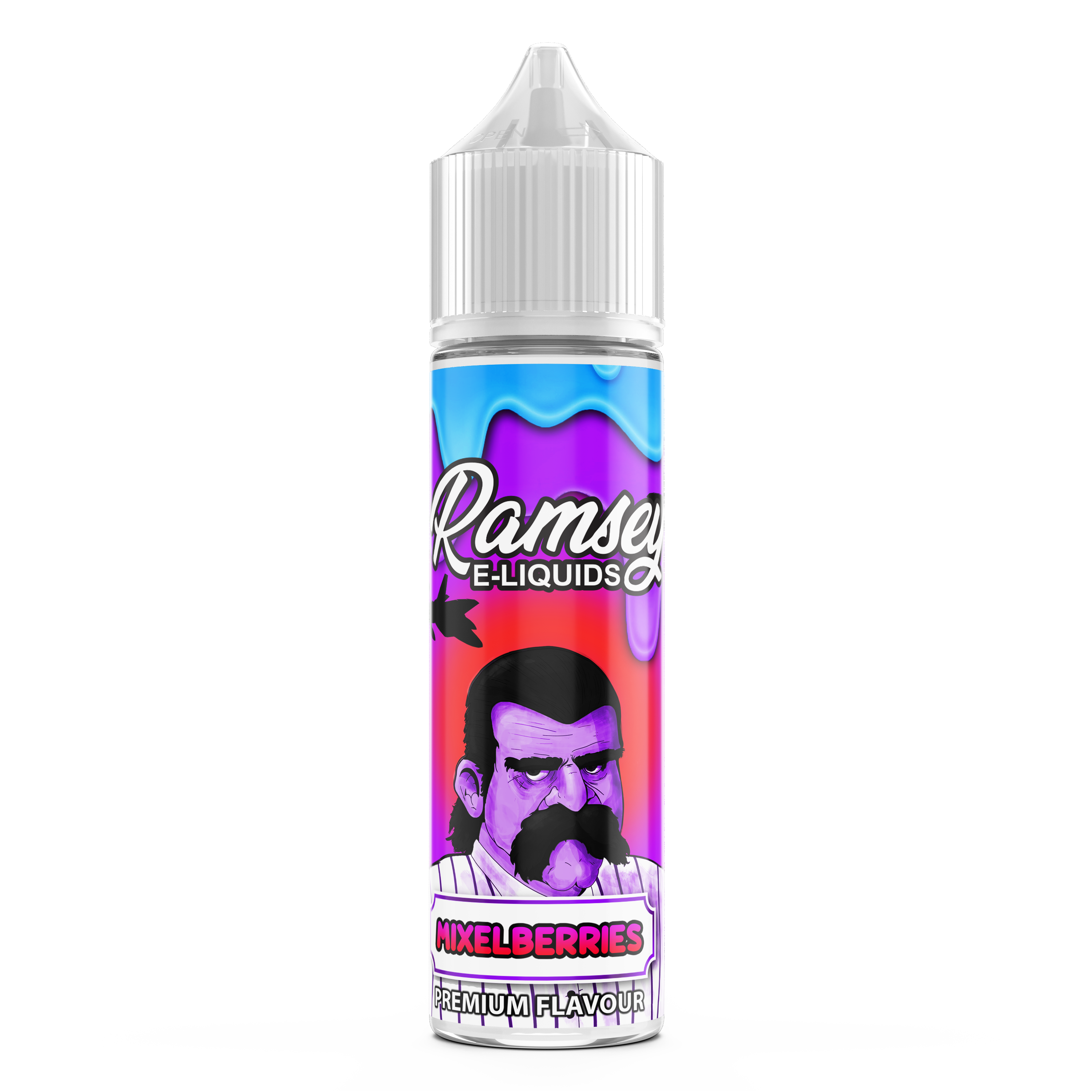 Ramsey E-Liquids Mixelberries 0mg 50ml Shortfill E-Liquid