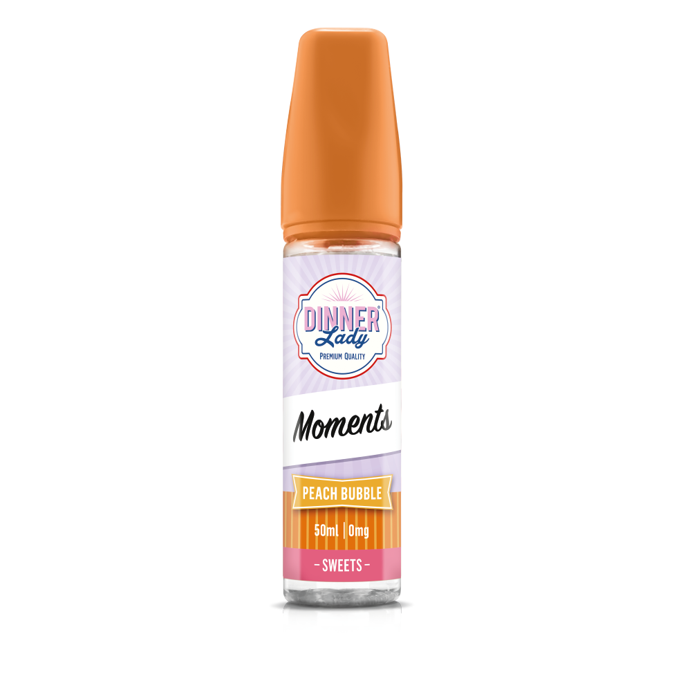 Peach Bubble E-Liquid by Dinner Lady - Short Fills UK