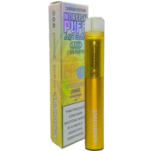 Moreish Puff Air Bar Lux  Disposable Device-Banana Ice
