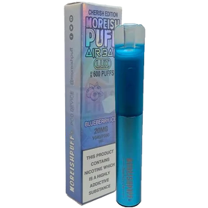 Moreish Puff Air Bar Lux  Disposable Device-Blueberry Ice