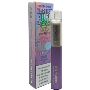 Moreish Puff Air Bar Lux  Disposable Device-Grape Ice