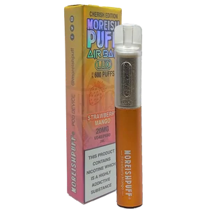 Moreish Puff Air Bar Lux  Disposable Device-Strawberry Mango