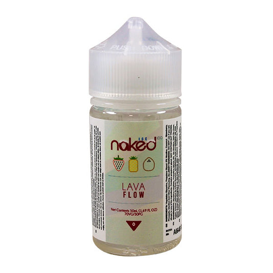 Naked 100 Ice Lava Flow E-Liquid 50ml Shortfill 0mg