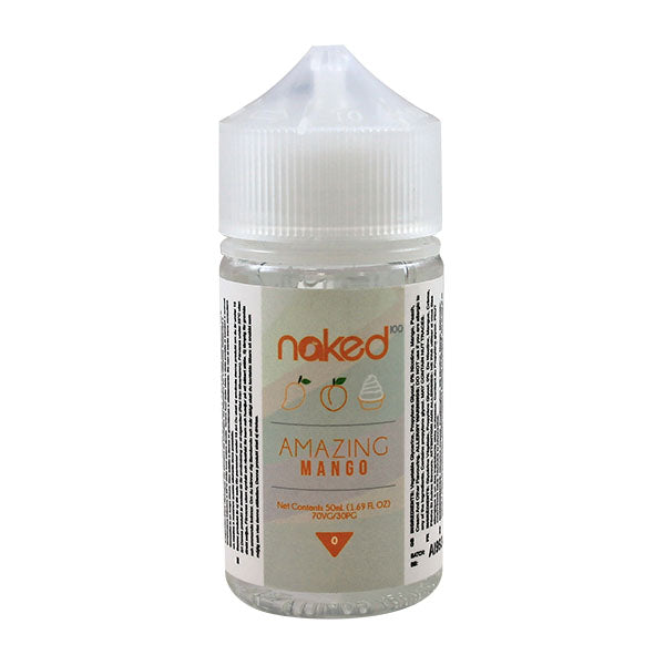 Naked 100 Amazing Mango E-Liquid 50ml Shortfill 0mg