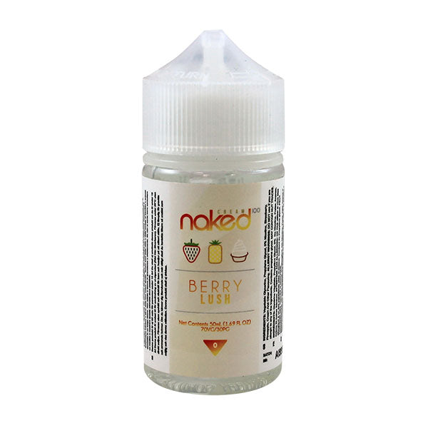 Naked 100 Cream Berry Lush 50ml Shortfill E-liquid 0mg