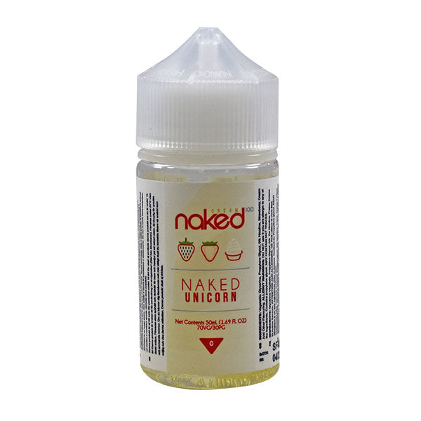 Naked 100 Cream Naked Unicorn 0mg 50ml Short Fill E-liquid