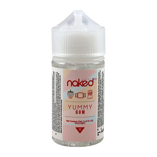 Naked 100 Candy Yummy Gum 50ml Shortfill E-liquid 0mg