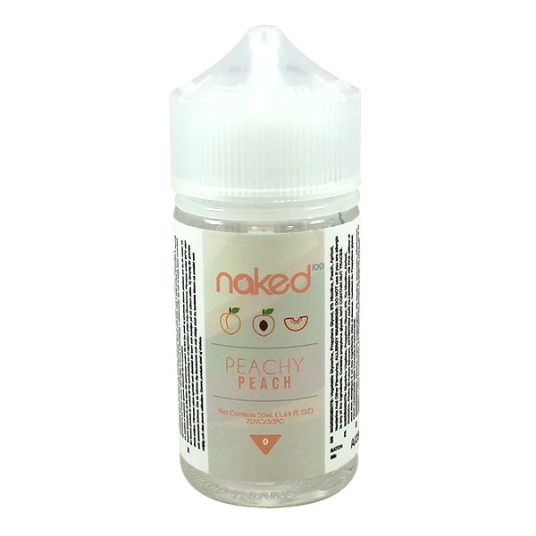 Naked 100 Peachy Peach E-liquid 50ml Shortfill