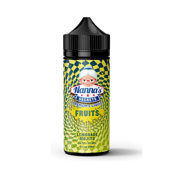 Lemonade Mojito by Nanna's Secret Fruits 100ml Shortfill