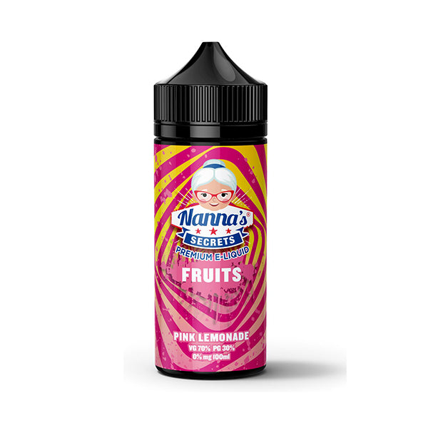 Pink Lemonade by Nanna's Secret Fruits 100ml Shortfill