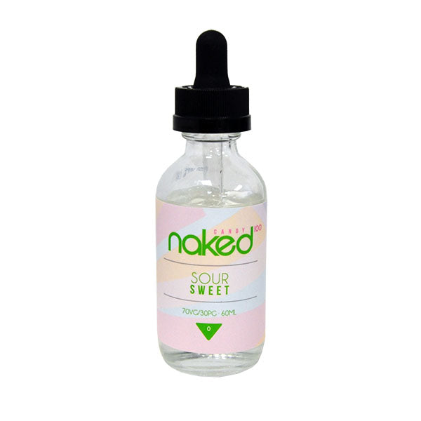 Naked Candy - Sour Sweet 50ml Shortfill E-liquid - Dated 09/18
