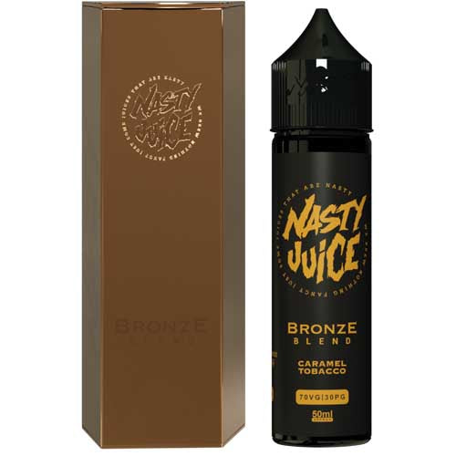 Nasty Juice Tobacco Series: Bronze Blend 0mg Short Fill - 50ml