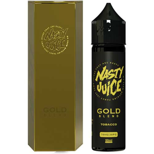 Nasty Juice Tobacco Series: Gold Blend 0mg Shortfill - 50ml