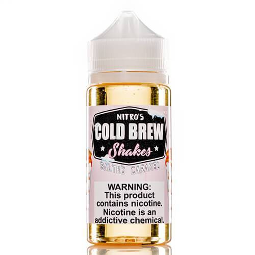 Salted Caramel E-liquid by Nitro's Cold Brew 100ml Shortfill