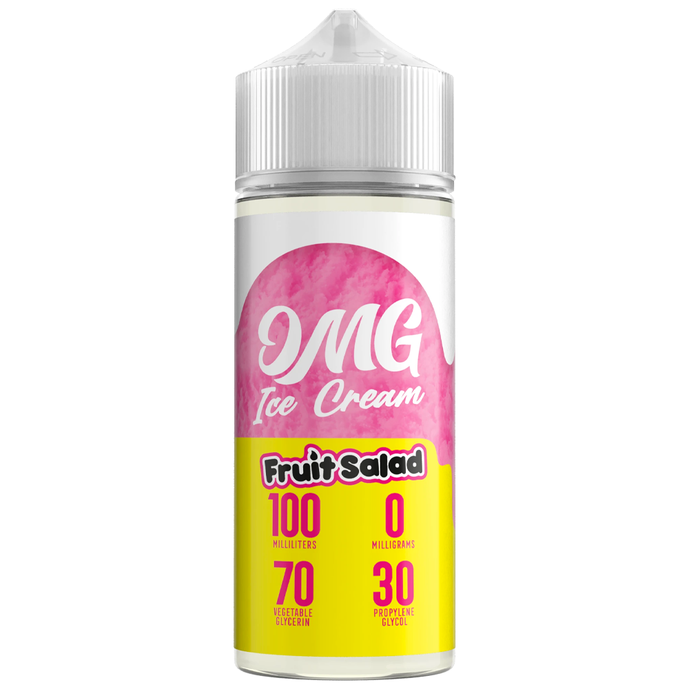 Fruit Salad E-Liquid by OMG Ice Cream - Shortfills UK