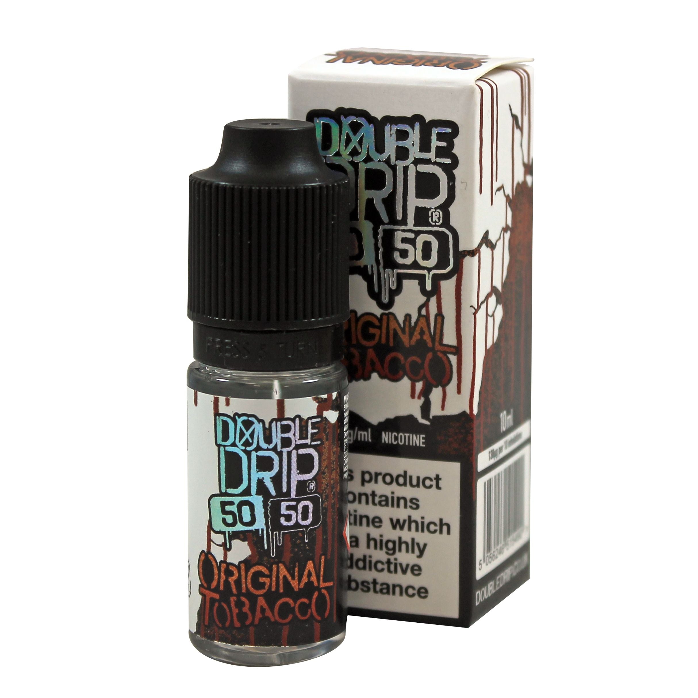 Double Drip 50:50 Original Tobacco 10ml-12mg