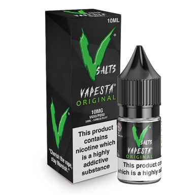 Vapesta Original 10ml Nic Salt Vapor Shop Direct Vapesta Original 10ml Nic Salt Vapor Shop Direct