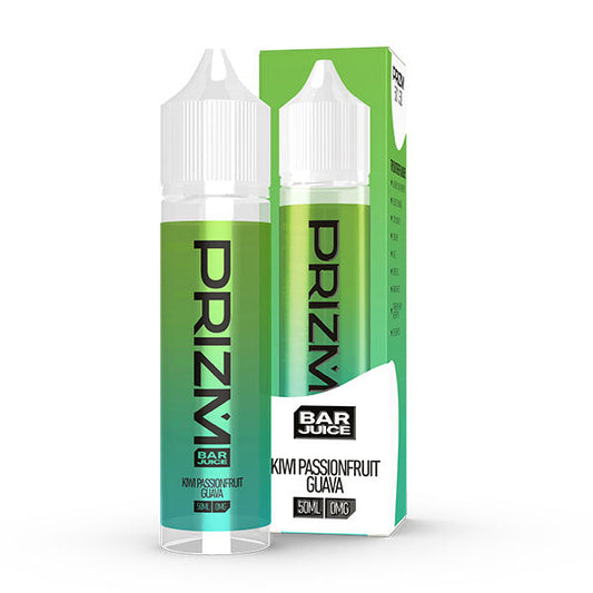 Prizm Bar Juice Kiwi Passionfruit Guava 50ml Shortfill