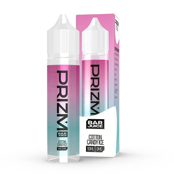 PRIZM Bar Juice 50/50 Cotton Candy Ice - 50ml Shortfill 0mg