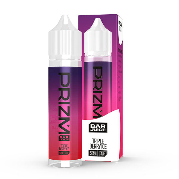 PRIZM Bar Juice 50/50 Triple Berry Ice - 50ml Shortfill 0mg