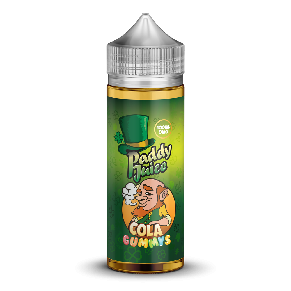 Cola Gummies E-Liquid by Paddy Juice 100ml Short Fill