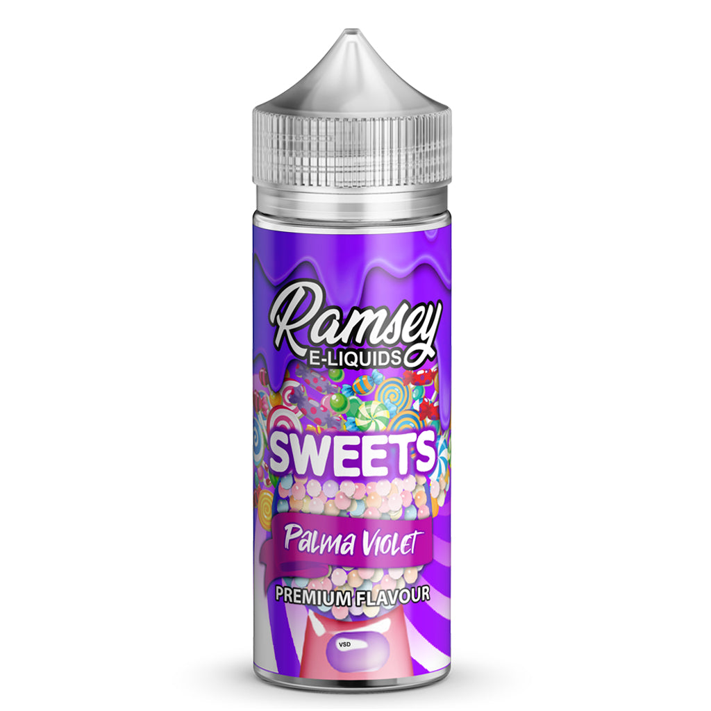 Ramsey E-Liquids Sweets Parma Violets 0mg 100ml Short Fill E-Liquid