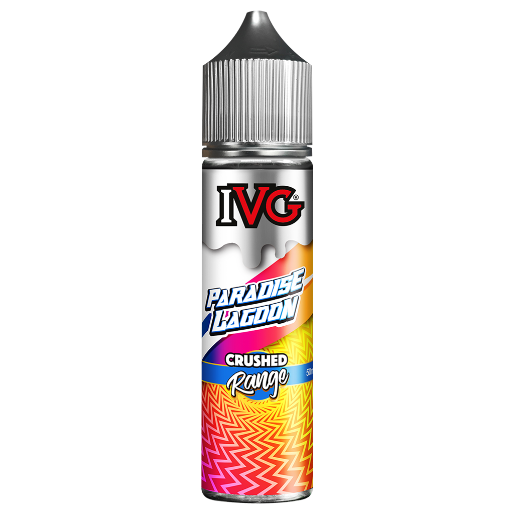 IVG Crushed: Paradise Lagoon 0mg 50ml Shortfill E-Liquid