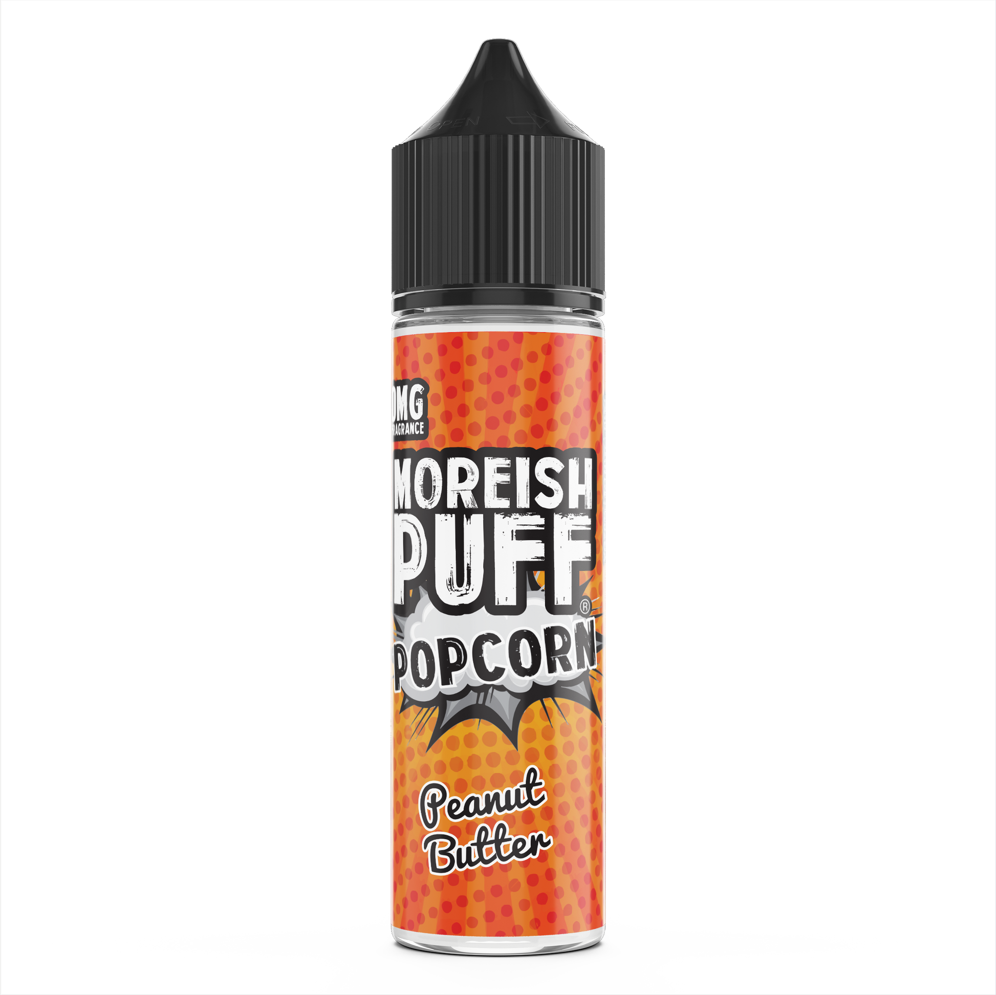 Moreish Puff Popcorn Peanut Butter 0mg 50ml Shortfill E-Liquid-50ml