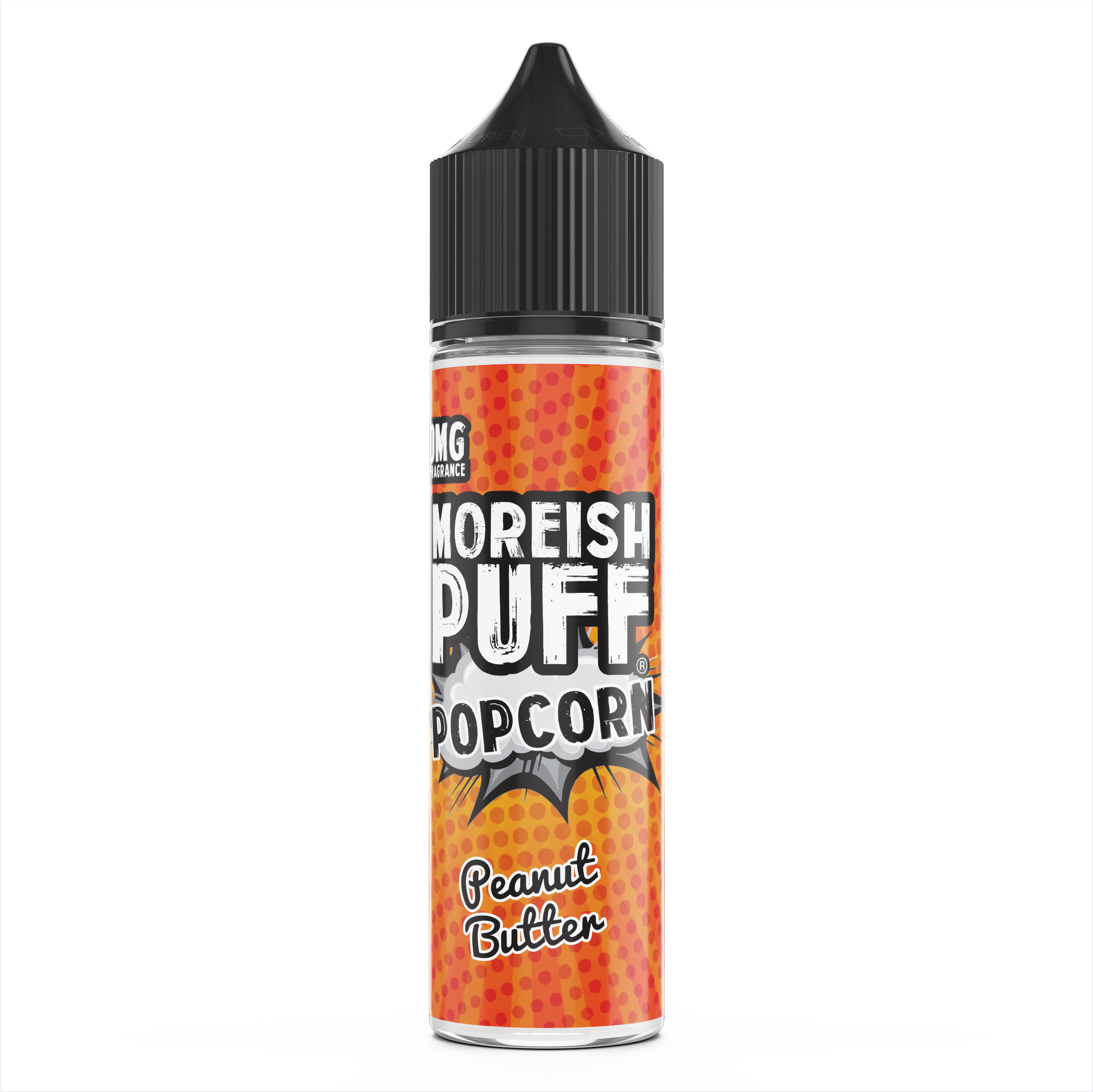 Moreish Puff Popcorn Peanut Butter 0mg 50ml Shortfill E-Liquid-50ml