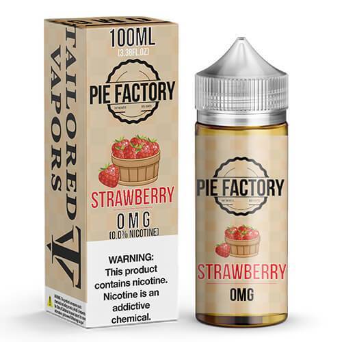 Strawberry - Pie Factory By Tailored Vapors 0mg E-Liquid - 100ml Out Of Date