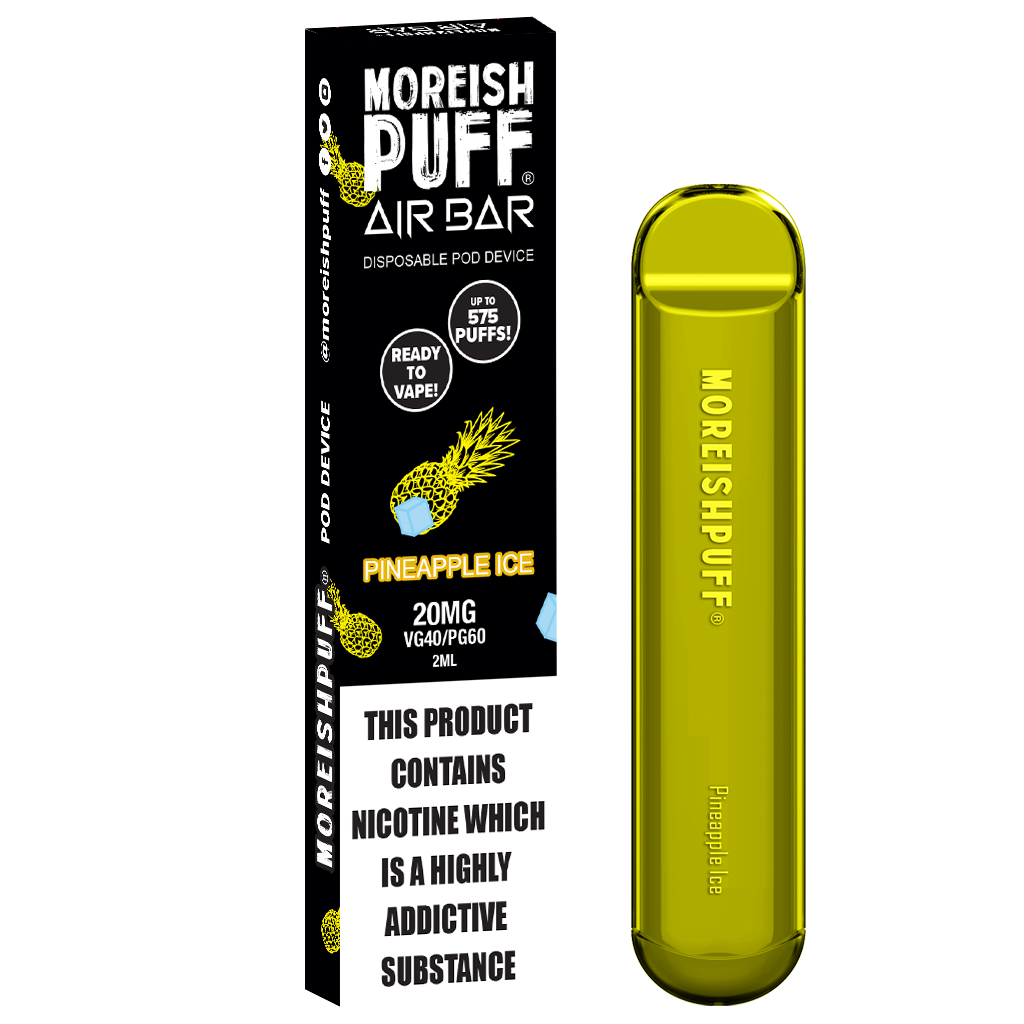Moreish Puff Air Bar Disposable Devices-Pineapple Ice