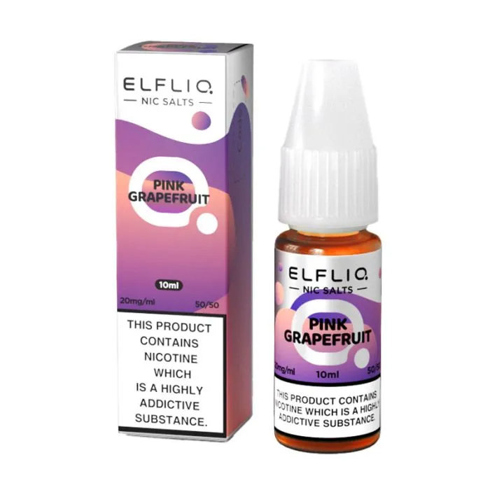 Elf Bar ELFLIQ Pink Grapefruit Nic Salt 10ml-10mg