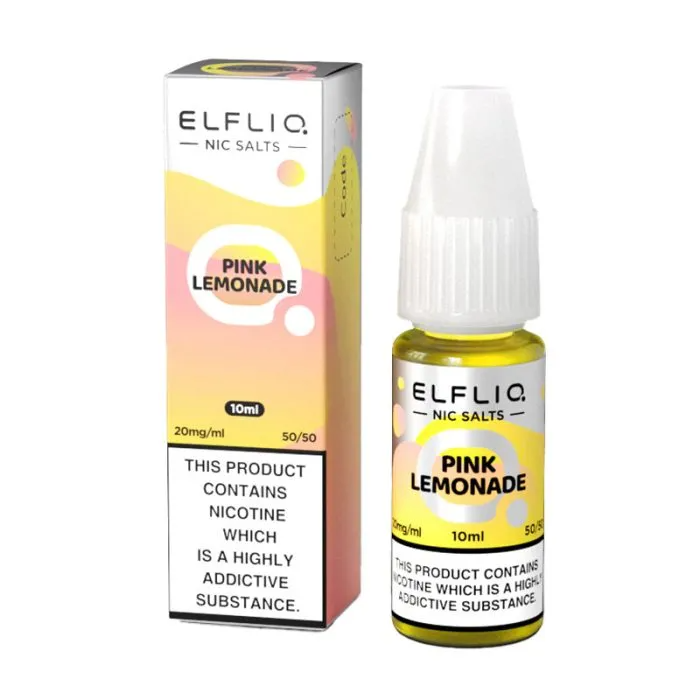 Elf Bar ELFLIQ Pink Lemonade Nic Salt 10ml-10mg