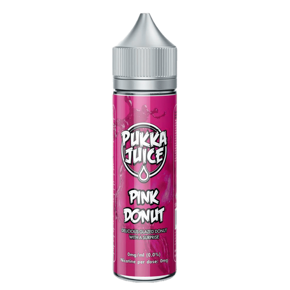 Pukka Juice Pink Donut E-Liquid 50ml Short Fill