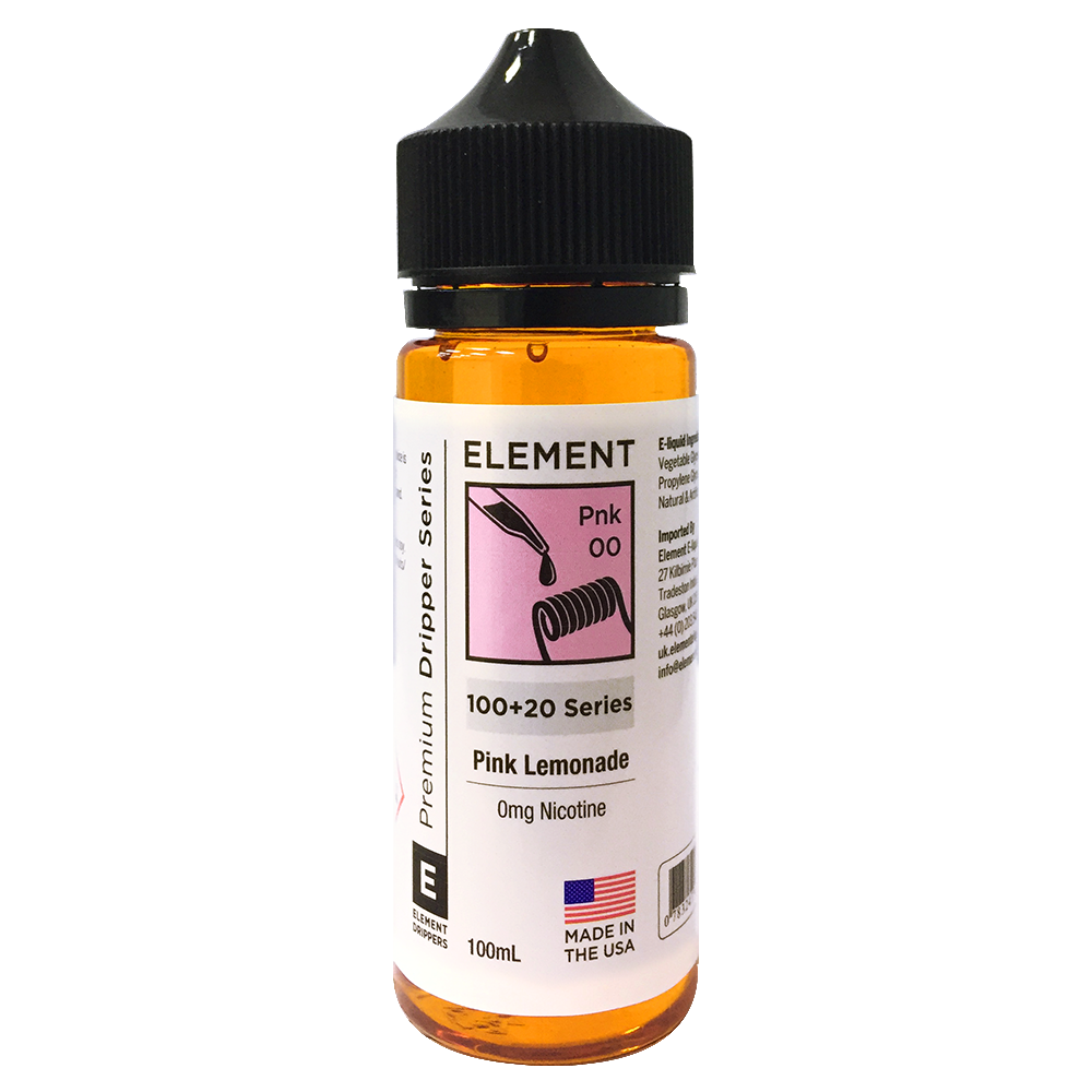 Pink Lemonade E-Liquid by Element 100ml Shortfill