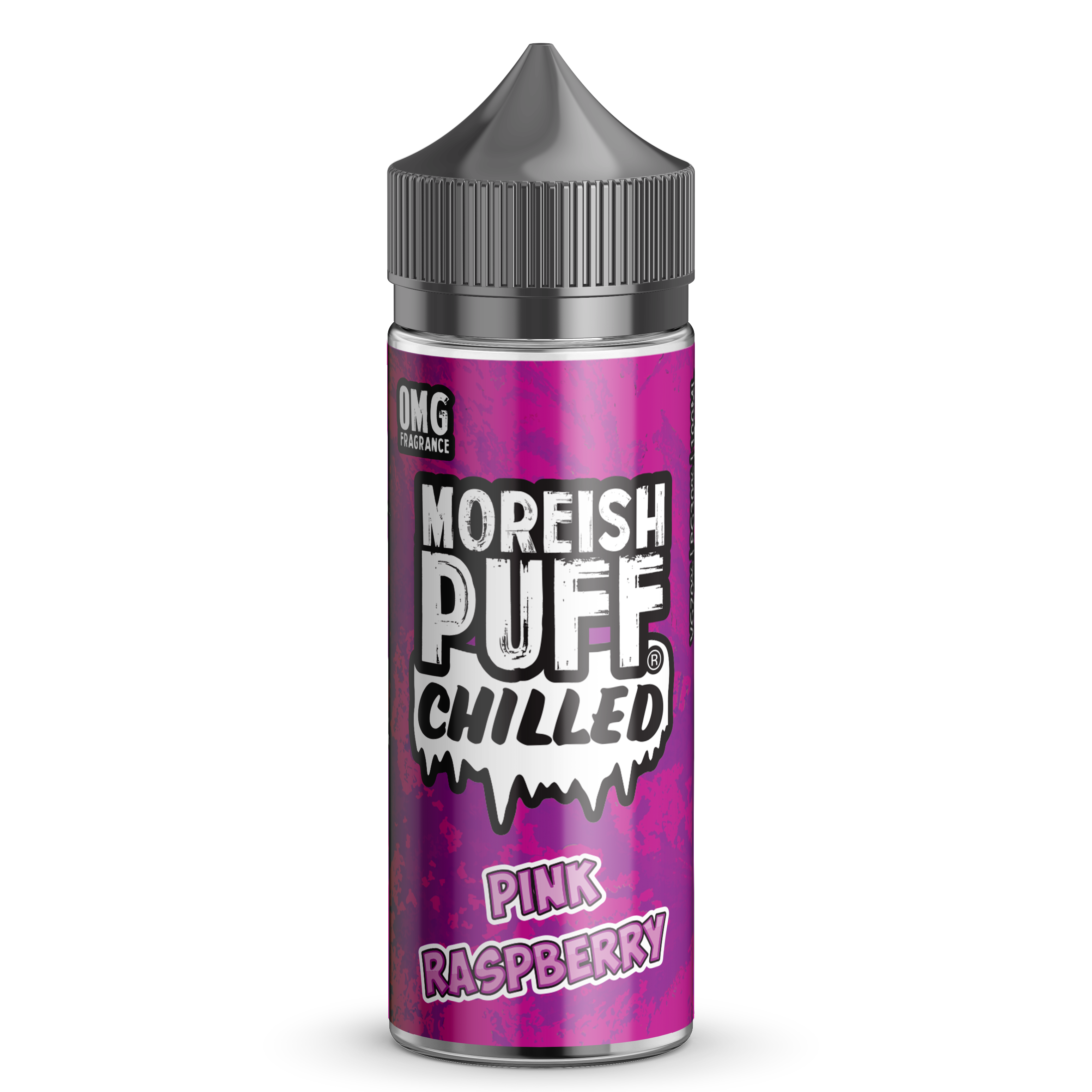 Chilled Pink Raspberry E-Liquid by Moreish Puff 100ml Shortfill