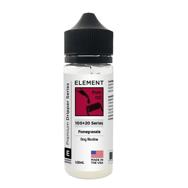 Pomegranate Eliquid by Element 100ml Shortfill