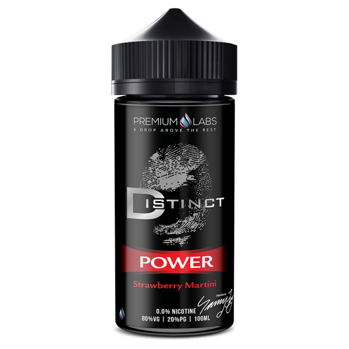 Power E-liquid by Premium Labs Distinct 100ml Shortfill