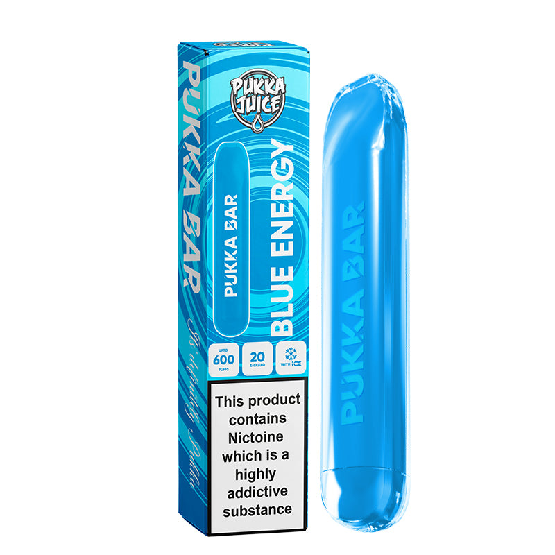 Pukka Bar Disposable Vape Device-Blue Energy