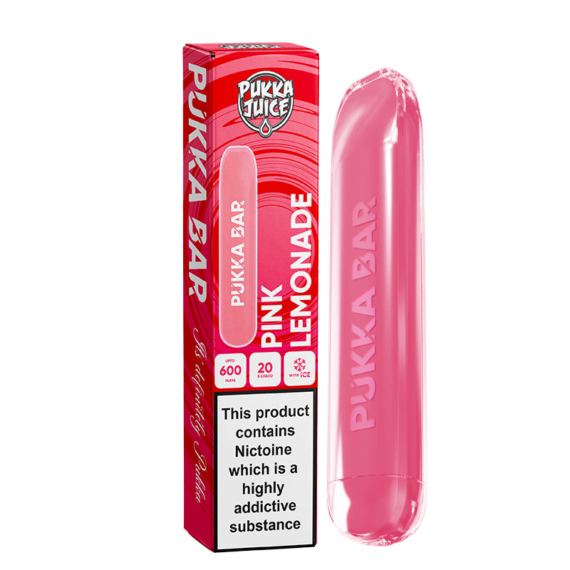 Pukka Bar Disposable Vape Device-Pink Lemonade