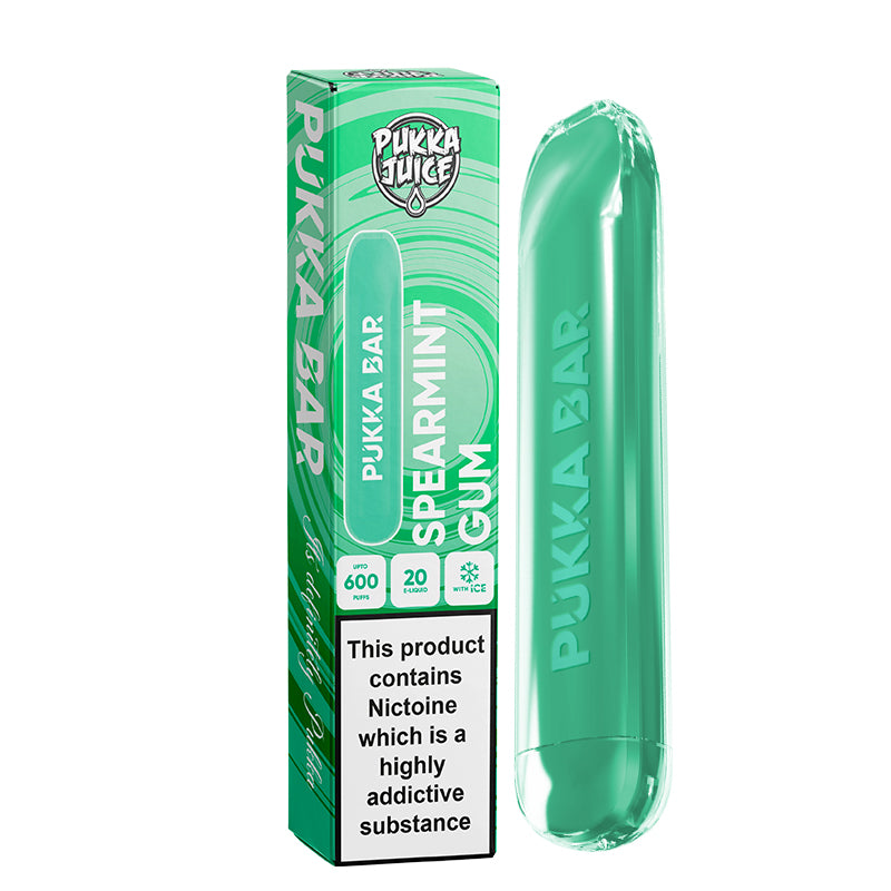 Pukka Bar Disposable Vape Device-Spearmint Gum