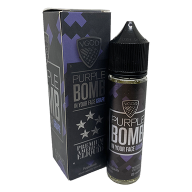 purple bomb vape juice Salt Bomb Flavor Bomb Purple Grape ICE VGOD main image 1