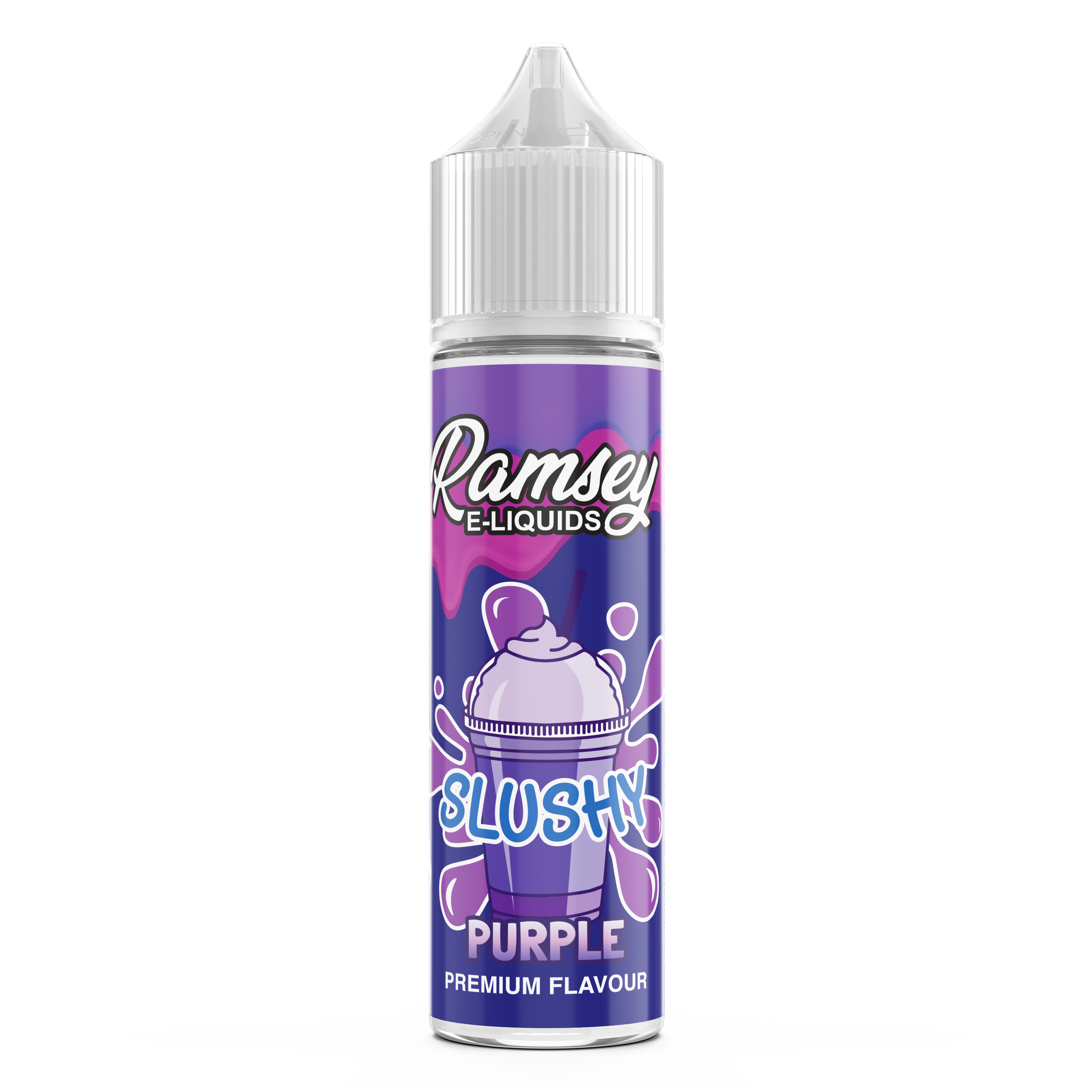 Ramsey E-Liquids Slushy Purple 0mg 50ml Shortfill E-Liquid
